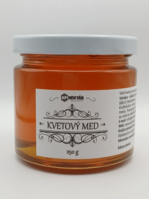 Kvetový med 250g - darček z prírody