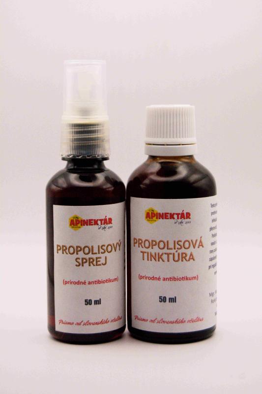 Propolisový sprej a tinktúra