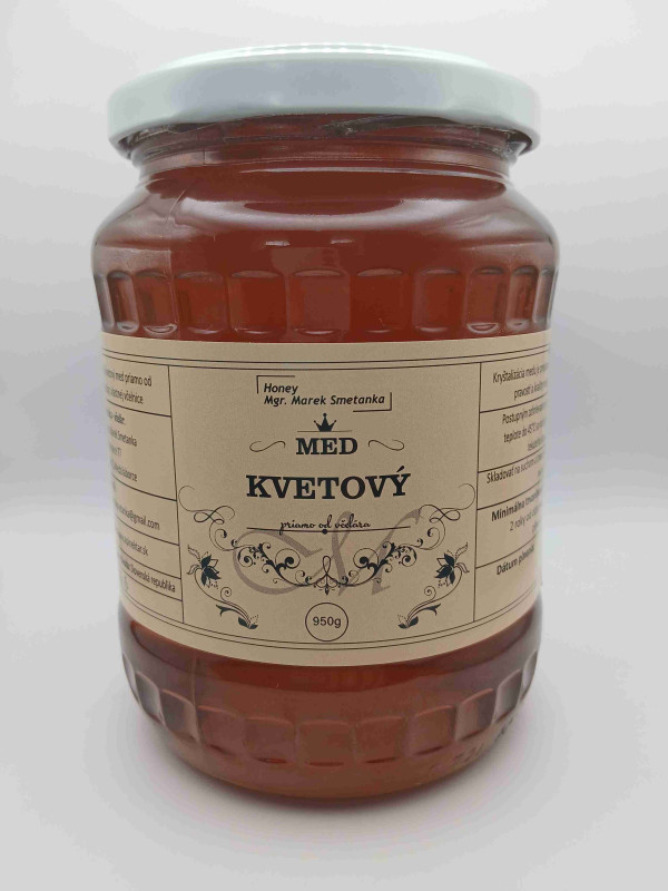 Kvetový med z lesných kvetov a bylín